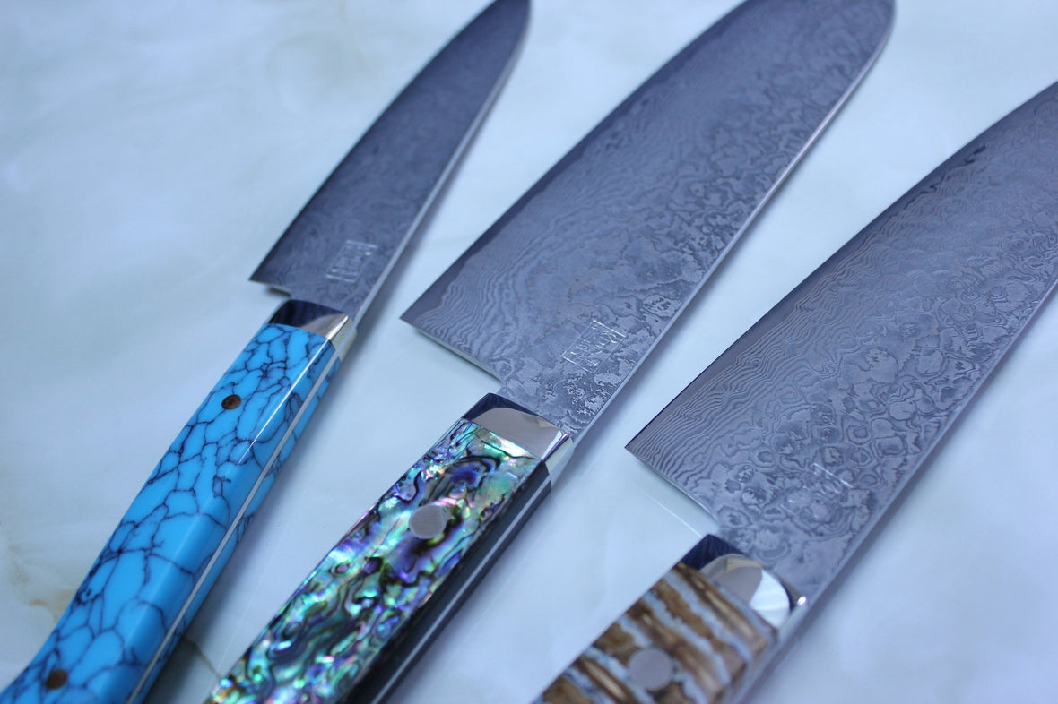  裕翠 YUUSUI | Mr. Itou R-2 Custom Damascus Knife Collections 