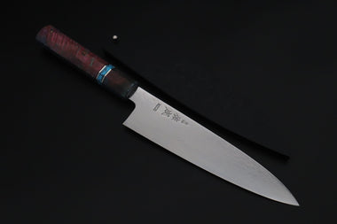 Custom Limited Edition, Sukenari VG-XEOS Nickel Damascus Wa Gyuto 210mm (8.2 inch, SCL-641)