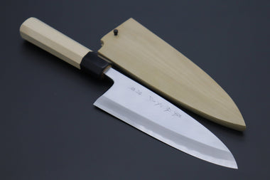 Fu-Rin-Ka-Zan Deba Fu-Rin-Ka-Zan Hon Kasumi Series Blue Steel No.2 Deba (Hon Deba, 165mm and 180mm)