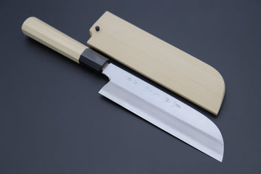 Fu-Rin-Ka-Zan Kama Usuba Fu-Rin-Ka-Zan Hon Kasumi Series Gingami No.3 FG-13 Kama Usuba 180mm (7 Inch)