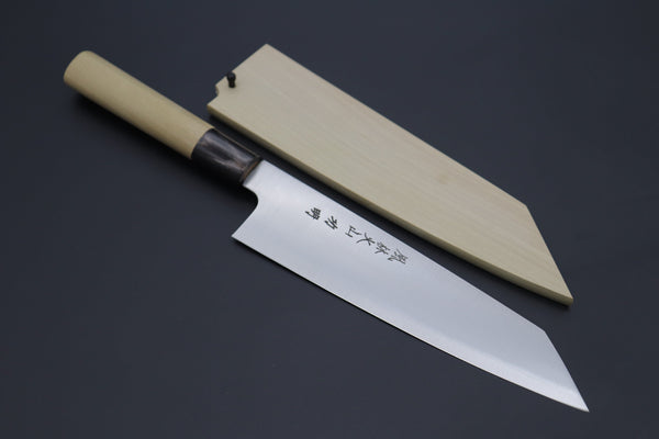 Fu-Rin-Ka-Zan Kiritsuke Fu-Rin-Ka-Zan R-2 Clad Wa Series Kiritsuke (210mm to 270mm, 3 sizes, D-Shaped Magnolia Wood Handle)