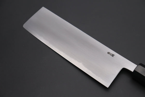 Fu-Rin-Ka-Zan Nakiri FW-10 Nakiri 180mm (Traditional Nakiri Shape 7inch) Fu-Rin-Ka-Zan White Steel No.2 Wa Series FW-10 Nakiri 180mm (Traditional Nakiri Shape, 7inch)