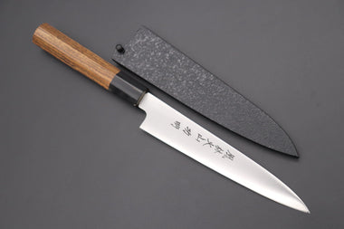 Fu-Rin-Ka-Zan Wa Petty Fu-Rin-Ka-Zan R-2 Clad Wa Series FR2-1B Wa Petty 165mm (6.4inch, Octagon Shaped Bocote Wood Handle)