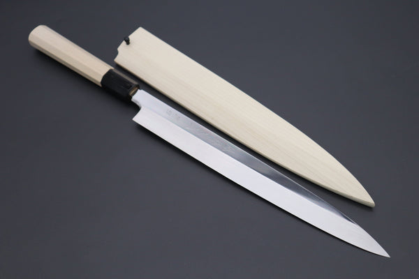 Fu-Rin-Ka-Zan Yanagiba FSO-9S Yanagiba 270mm (10.6 inch) Fu-Rin-Ka-Zan Limited, (FSO-9) Solid VG-10 blade Yanagiba (270mm & 300mm, 2 Sizes, Perfectly Mirror Polished)