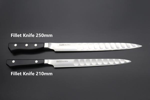 Glestain Fillet Knife Glestain Fillet Knife (210mm and 250mm, 2 sizes, Flexible Blade)