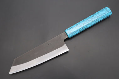 Hinoura Bunka Custom Limited Edition, Hinoura White Steel No.1 Kurouchi Series HS1-8SP9 Bunka 165mm (6.4 Inch)