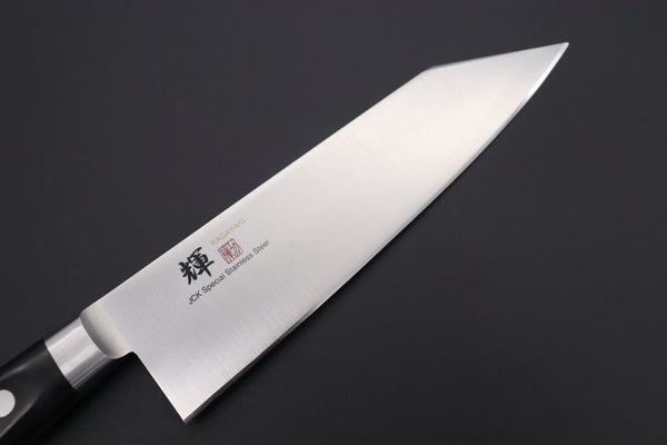 Kagayaki Bunka KG-3KES Bunka (Kiritsuke) 175mm (6.8inch) / ES (Extra Sharpness) / Right Handed JCK Original Kagayaki Basic Series KG-3KES Bunka (Kiritsuke) 175mm (6.8 inch, Special Order Made, Kiritsuke Blade Version)