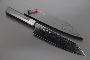 Kanetsugu Kiritsuke KZD-3極 Kiritsuke(Bunka) 210mm (8.2 Inch) Kanetsugu Zuiun KIWAMI 極 Series R-2 Damascus "DLC Coating" KZD-3極 Kiritsuke (Bunka) 210mm (8.2 Inch)