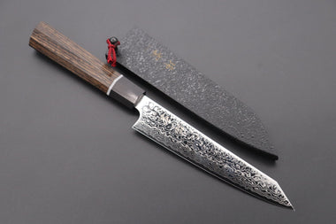 Kanetsugu Petty KZD-1 Kiritsuke Petty 150mm (5.9 Inch) Kanetsugu Zuiun Series R-2 Damascus KZD-1 Kiritsuke Petty 150mm (5.9 Inch)