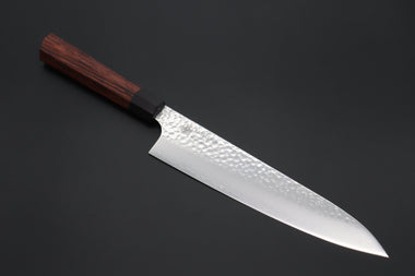 Kanetsugu Wa Gyuto CHW-3 Wa Gyuto 210mm (8.2 Inch) Kanetsugu Classic Hammered Wa Series CHW-3 Wa Gyuto 210mm (8.2 Inch)