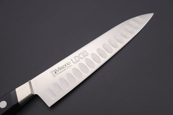 Misono Gyuto Misono UX10 with Dimples Series Gyuto (180mm to 300mm, 5 sizes)