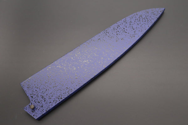 Others Accessories Blue Lacquered Wooden Saya For Gyuto 240mm