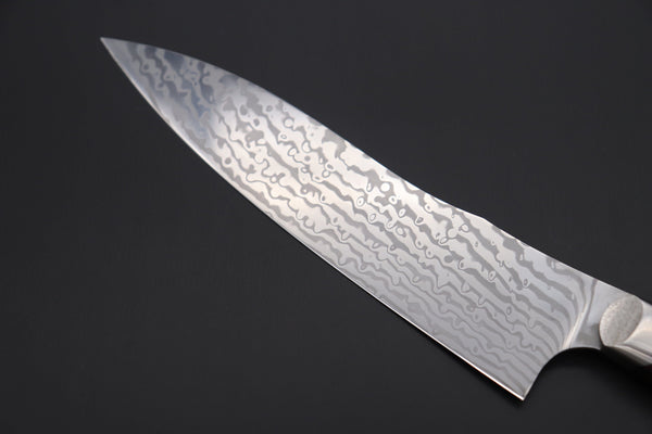 Others Gyuto Custom Knife Maker Saito Hiroshi Custom Core-Less Damascus Gyuto 190mm (7.4 inch, Desert Ironwood Handle, SH-6)