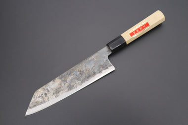 Shirou-Kunimitsu Bunka Shirou-Kunimitsu White Steel No.2 Kurouchi Series SK-4 Bunka 190mm (7.4 Inch)