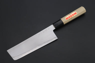 Shirou-Kunimitsu Nakiri Shirou-Kunimitsu Blue Steel No.2 Natural Beauty Series SKB-3 Nakiri 165mm (6.4 Inch)