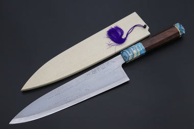 Shirou-Kunimitsu Wa Gyuto Shirou-Kunimitsu TAMAHAGANE “JEWEL STEEL” Series SKTJ-18 Wa Gyuto 240mm (9.4 Inch)