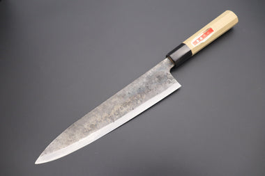 Shirou-Kunimitsu Wa Gyuto Shirou-Kunimitsu White Steel No.2 Kurouchi Series SK-6 Wa Gyuto 240mm (9.4 Inch)