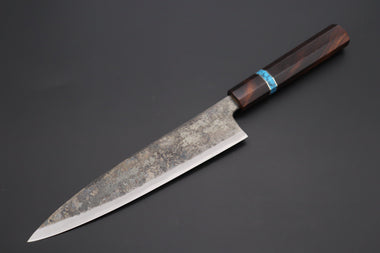 Shirou-Kunimitsu Wa Gyuto Shirou-Kunimitsu White Steel No.2 Kurouchi Series Special Edition SK-5SP43 Wa Gyuto 210mm (8.2 Inch)