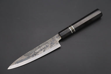 Shirou-Kunimitsu Wa Petty Shirou-Kunimitsu White Steel No.2 Kurouchi Series Special Edition SK-1SP60 Wa Petty 140mm (5.5 Inch)