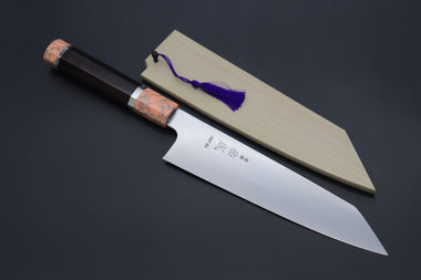 Sukenari Kiritsuke SCL-435 HAP40 Kirutsuke 210mm (8.2 inch) Custom Limited Edition, Sukenari HAP-40 Clad Kiritsuke 210mm (8.2 inch, SCL-435)