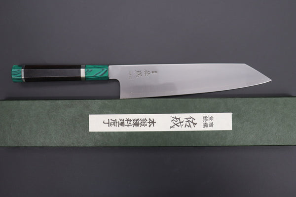 Sukenari Kiritsuke SCL-298 HAP40 Kirutsuke 240mm (9.4 inch) Custom Limited Edition, Sukenari HAP-40 Clad Kiritsuke 240mm (9.4 inch, SCL-298)