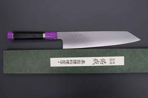 Sukenari Kiritsuke SCL-301 HAP40 Kirutsuke 240mm (9.4 inch) Custom Limited Edition, Sukenari HAP-40 Clad Kiritsuke 240mm (9.4 inch, SCL-301)