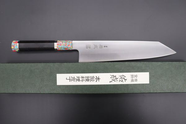 Sukenari Kiritsuke SCL-344 ZDP189 Kiritsuke 240mm (9.4 inch) Custom Limited Edition, Sukenari ZDP-189 Clad Kiritsuke 240mm (9.4 inch, SCL-344)