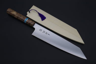 Sukenari Kiritsuke SCL-554 ZDP189 Kiritsuke 240mm (9.4 inch) Custom Limited Edition, Sukenari ZDP-189 Clad Kiritsuke 240mm (9.4 inch, SCL-554)
