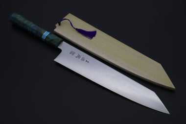 Sukenari Kiritsuke SCL-576 ZDP189 Kiritsuke 270mm (10.6 inch) Custom Limited Edition, Sukenari ZDP-189 Clad Kiritsuke 270mm (10.6 inch, SCL-576)