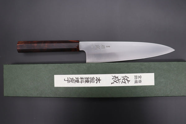 Sukenari Wa Gyuto SCL-429 HAP40 Wa Gyuto 210mm (8.2 inch) Custom Limited Edition, Sukenari HAP-40 Clad Wa Gyuto 210mm (8.2 inch, SCL-429)