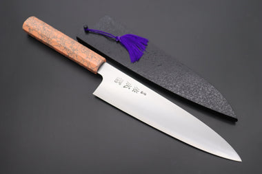 Sukenari Wa Gyuto SCL-399 ZDP189 Wa Gyuto 210mm (8.2 inch) Custom Limited Edition, Sukenari ZDP-189 Clad Wa Gyuto 210mm (8.2 inch, SCL-399)