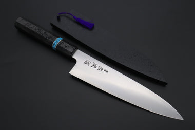 Sukenari Wa Gyuto SCL-537 ZDP189 Wa Gyuto 210mm (8.2 inch) Custom Limited Edition, Sukenari ZDP-189 Clad Wa Gyuto 210mm (8.2 inch, SCL-537)