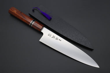 Sukenari Wa Gyuto SCL-540 ZDP189 Wa Gyuto 210mm (8.2 inch) Custom Limited Edition, Sukenari ZDP-189 Clad Wa Gyuto 210mm (8.2 inch, SCL-540)
