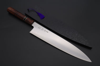 Sukenari Wa Gyuto SCL-559 ZDP189 Wa Gyuto 270mm (10.6 inch) Custom Limited Edition, Sukenari ZDP-189 Clad Wa Gyuto 270mm (10.6 inch, SCL-559)
