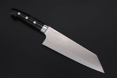 Takeshi Saji Bunka Takeshi Saji SUMMIT ― Limited Edition Custom Series SMT-1120 VG-10W磨 Multi-Colored Golden-Rainbow Damascus Bunka 175mm (6.8 Inch)