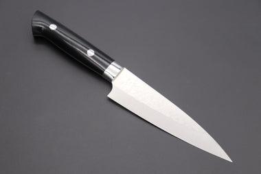 Takeshi Saji Petty Takeshi Saji SRS-13 Custom Series Petty 135mm (5.3 inch, Black Linen Micarta Handle)