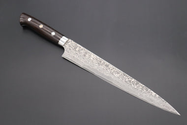 Takeshi Saji Sujihiki Takeshi Saji SUMMIT ― Limited Edition Custom Series SMT-772 R-2 Custom Damascus Sujihiki 240mm (9.4 Inch)