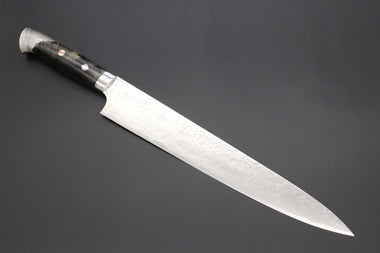 Takeshi Saji Sujihiki Takeshi Saji SUMMIT ― Limited Edition Custom Series SMT-788 R-2 Custom Damascus Sujihiki 270mm (10.6 Inch)