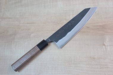 Fu-Rin-Ka-Zan Bunka Fu-Rin-Ka-Zan Aogami Super Kurouchi Series FAB-6W Bunka 185mm (7.2 inch, Octagon Shaped Walnut Wood Handle)