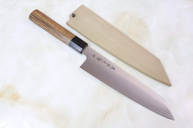 Fu-Rin-Ka-Zan Kiritsuke FZDP-4B Kiritsuke 210mm (8.2 inch) Fu-Rin-Ka-Zan ZDP-189 Wa Series Kiritsuke (210mm to 270mm, 3 sizes, Octagon Shaped Bocote Wooden Handle)