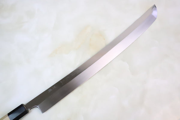 Fu-Rin-Ka-Zan Sa FSO-75 Sakimaru-Takohiki 390mm (15.35 inch) Fu-Rin-Ka-Zan Limited, Solid VG-10 Special Order Made FSO-75 Sakimaru Takohiki 390mm (Curved Blade Version, Perfectly Mirror Polished)