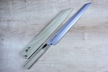 Masamoto Kiritsuke Yanagiba Masamoto KS Series Hon Kasumi White Steel No.2 Kiritsuke Yanagiba (270mm to 330mm, 3 sizes)