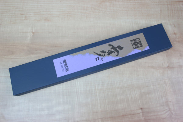 Mizuno Tanrenjo Akitada Ao Hagane DX Series Blue Steel No.1 Deba (105mm to 225mm, 9 sizes) - JapaneseChefsKnife.Com