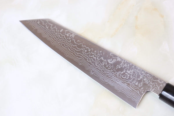 Sukenari Kiritsuke Sukenari Gingami No.3 Nickel Damascus Kiritsuke (210mm to 270mm, 3 sizes, D Shaped Magnolia Wood Handle)