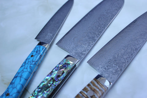 Damascus Powdered High Speed Tool Steel