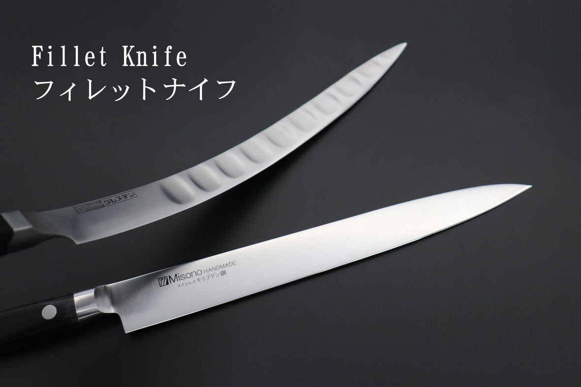 Fish Fillet Boning Knife 3-in-1 Sashimi Fishing Knife Stainless