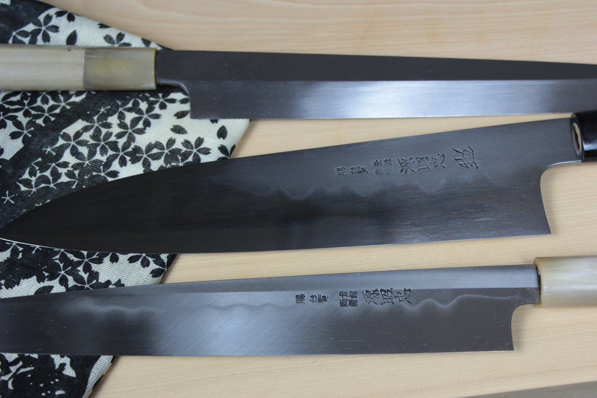 Mizuno Tanrenjo Akitada Hontanren Series Virgin Carbon Steel Chinese  Cleaver No.6