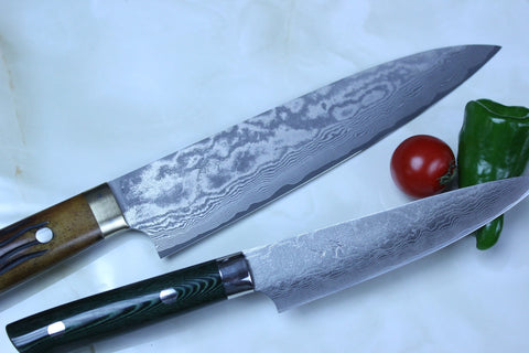 Takeshi Saji VG-10 Custom Damascus Wild Series