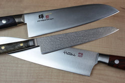 MOKI TS-535STM/S Handmade Steak Knife (Linen Micrta Handle)