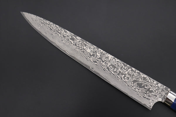 Takeshi Saji SUMMIT ― Limited Edition Custom Series SMT-887 R-2 Custom Damascus Sujihiki 270mm (10.6 Inch)